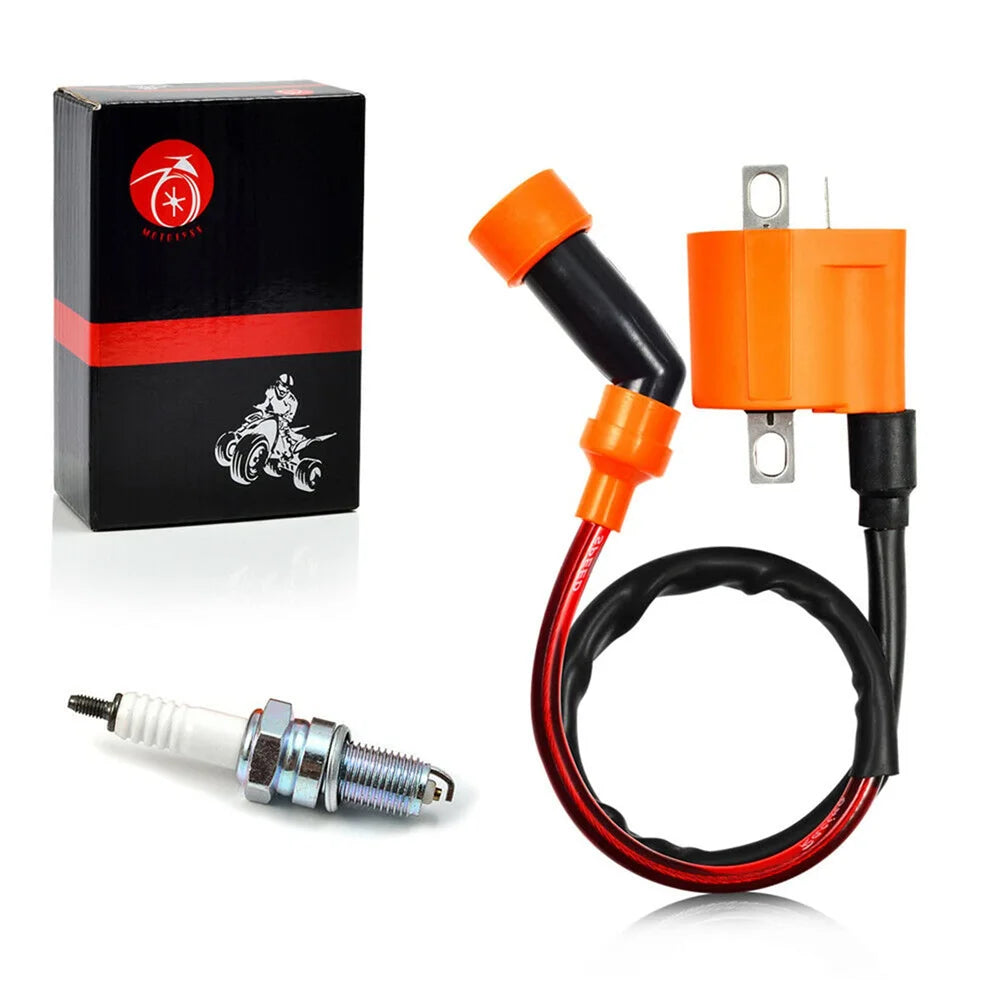CDI Box and Ignition Coil Spark Plug for Yamaha Warrior 350 1997-2001 348cc