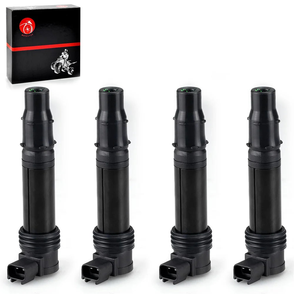 4x Ignition Coils for Kawasaki Ninja ZX600 ZX-6RR ZX-6R 2003-2018 21171-1282 21171-0021