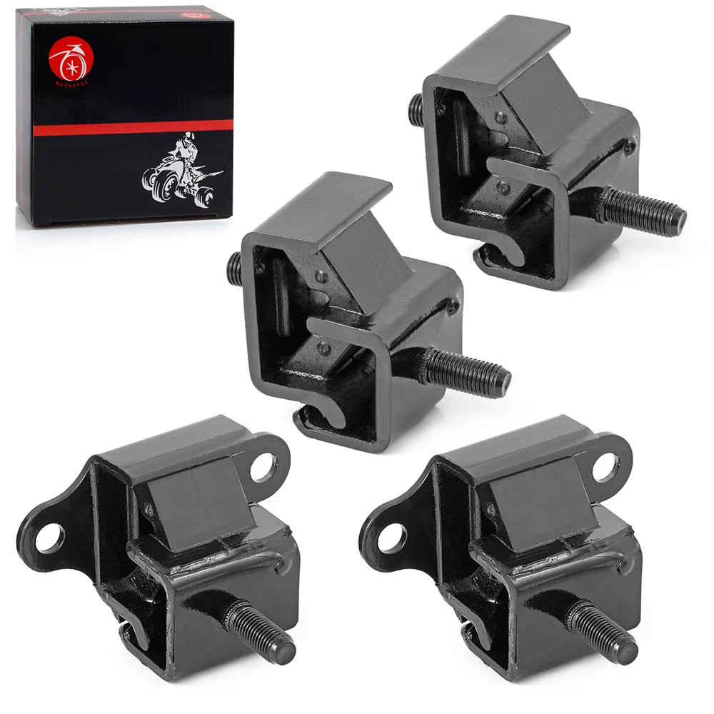 Front and Rear Engine Mount Set for Yamaha G2 G5 G8 G9 G14 1985-1996