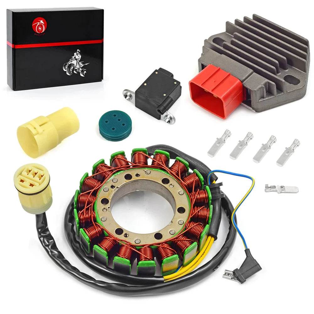Stator Coil Rectifier for Honda Foreman 450 TRX450ES TRX450S 1998-2001 and Foreman 400 TRX400FW 1995-2003 - 31120-HM7-014