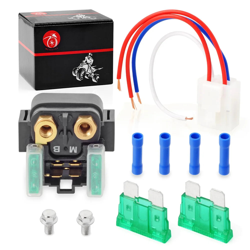 Starter Solenoid Relay M-B Plug Yamaha Road Star XV1700 2008-2014 Snowmobile RS90 RX10 RXW10 2006-2010