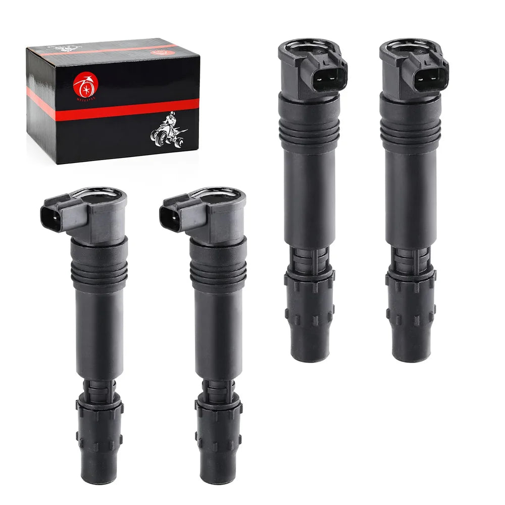 4pc Ignition Coils For Honda CBR600F4 CBR600F4i CBR954RR CBR929RR 1999-2006 30700-MBW-611