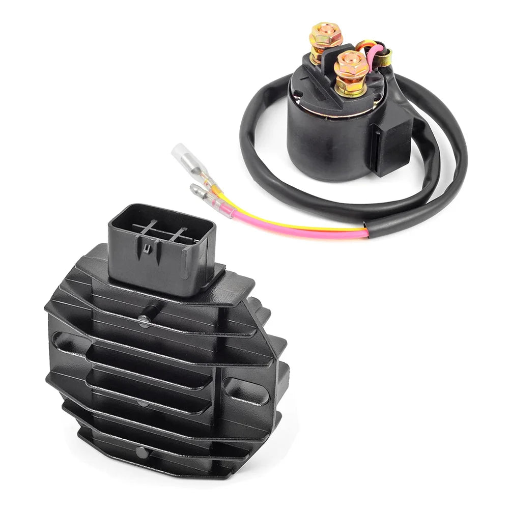 Voltage Regulator Rectifier & Starter Relay Solenoid for Honda TRX250 1997-2019
