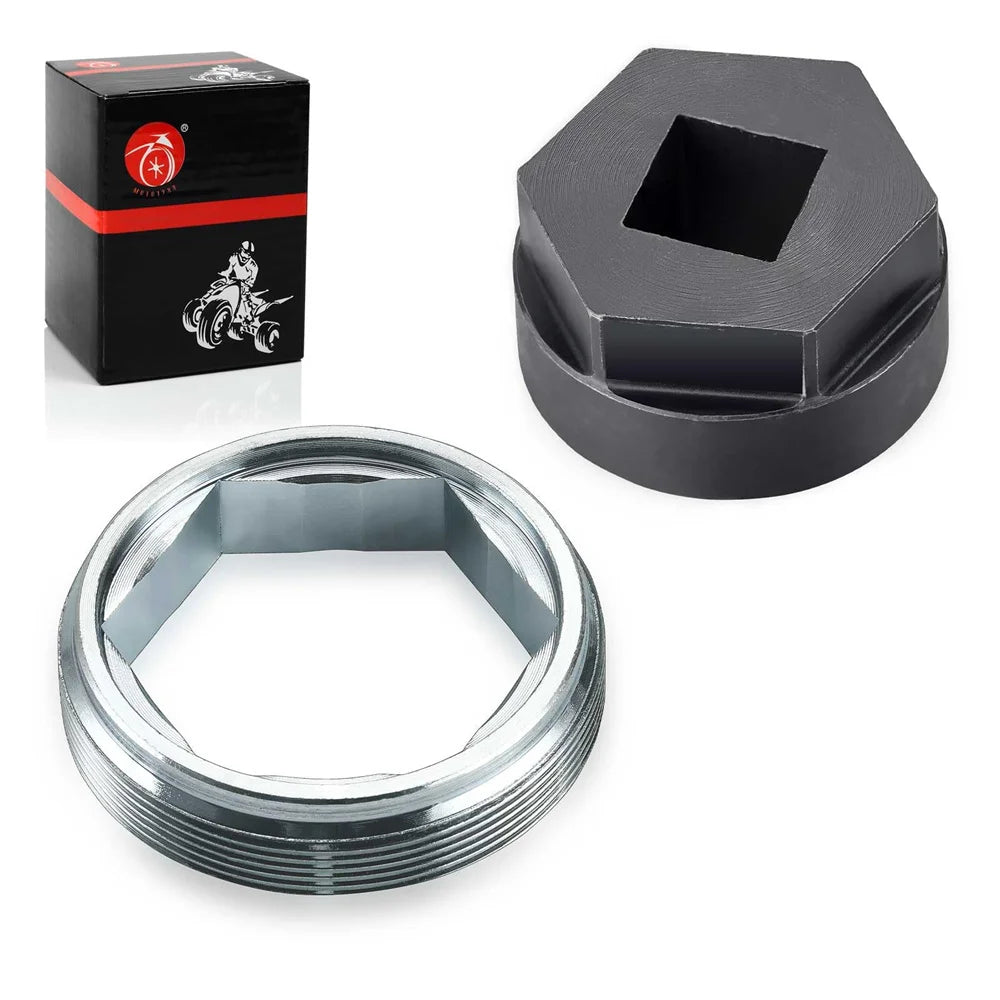 Steering Stem Bearing Nut Bolt Removal Tool & Holder Nut for Yamaha ATV