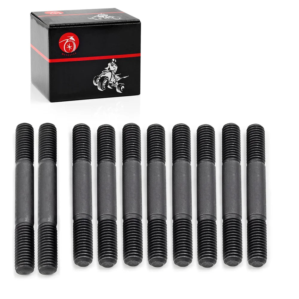 10pcs Cool Head Studs Kit for Yamaha Banshee 350 1987-2006
