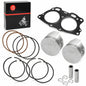 Piston Ring 0.25mm Oversize Bore Cylinder Head Gasket for EZGO Fuji Robin 295cc EH29C TXT 4 Cycle Gas Golf Cart 1991-2008