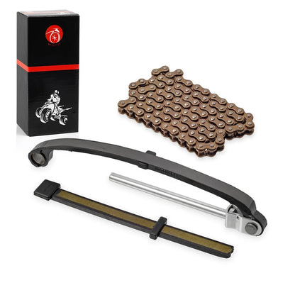 Cam Timing Chain and Tensioner Guides for Honda CRF80F XL80S XR80 XR80R 1979-2013 14500-176-010 14550-116-000
