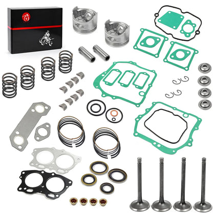 Oversize 0.25mm Piston Ring Gasket Seal for EZGO 4 Cycle Golf Cart 350cc EH35C Engine