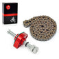 Cam Timing Chain 104L & CNC Manual Tensioner For Honda Foreman Rubicon 500 2001-2011 14520-HA0-771 14401-HN2-003