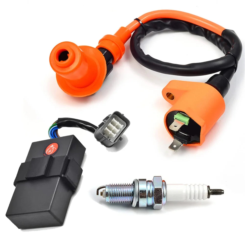 CDI Box Ignition Coil Voltage Regulator Rectifier Relay Kit for Honda FourTrax 300 TRX300 TRX300FW 1998-2000
