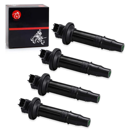 Ignition Coil 4 Pack for Yamaha YZF-R6 1999-2002 5EB-82310-00-00