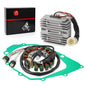 Stator and Regulator Rectifier with Gasket for Yamaha Warrior 350 MOTO-4 350 Big Bear 350 1990-1995