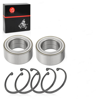 Front Wheel Bearings 44x72x33mm & Ring Clip For Polaris RZR 800 4 S 2010-2014 3514699 3515090 7710780 7710440