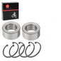 Front Wheel Bearings 44x72x33mm & Ring Clip For Polaris RZR 800 4 S 2010-2014 3514699 3515090 7710780 7710440