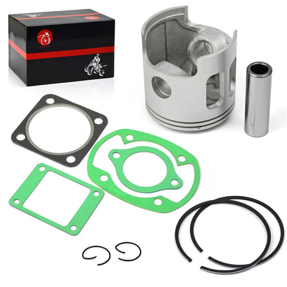 68mm Piston Gasket Kit and Ring for Yamaha G1 Golf Cart 1978-1989 J10-11631-00-96 J10-11610-00-00