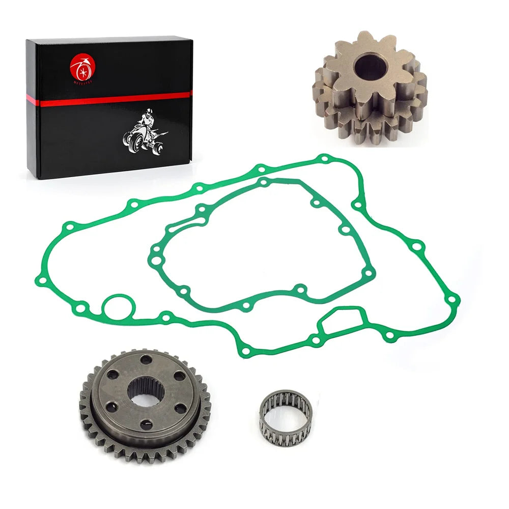 Starter Clutch Driven Gear Reduction Gear Gasket Kit Honda TRX450ER 2006-2014 28120-HP1-602 28115-MEY-670