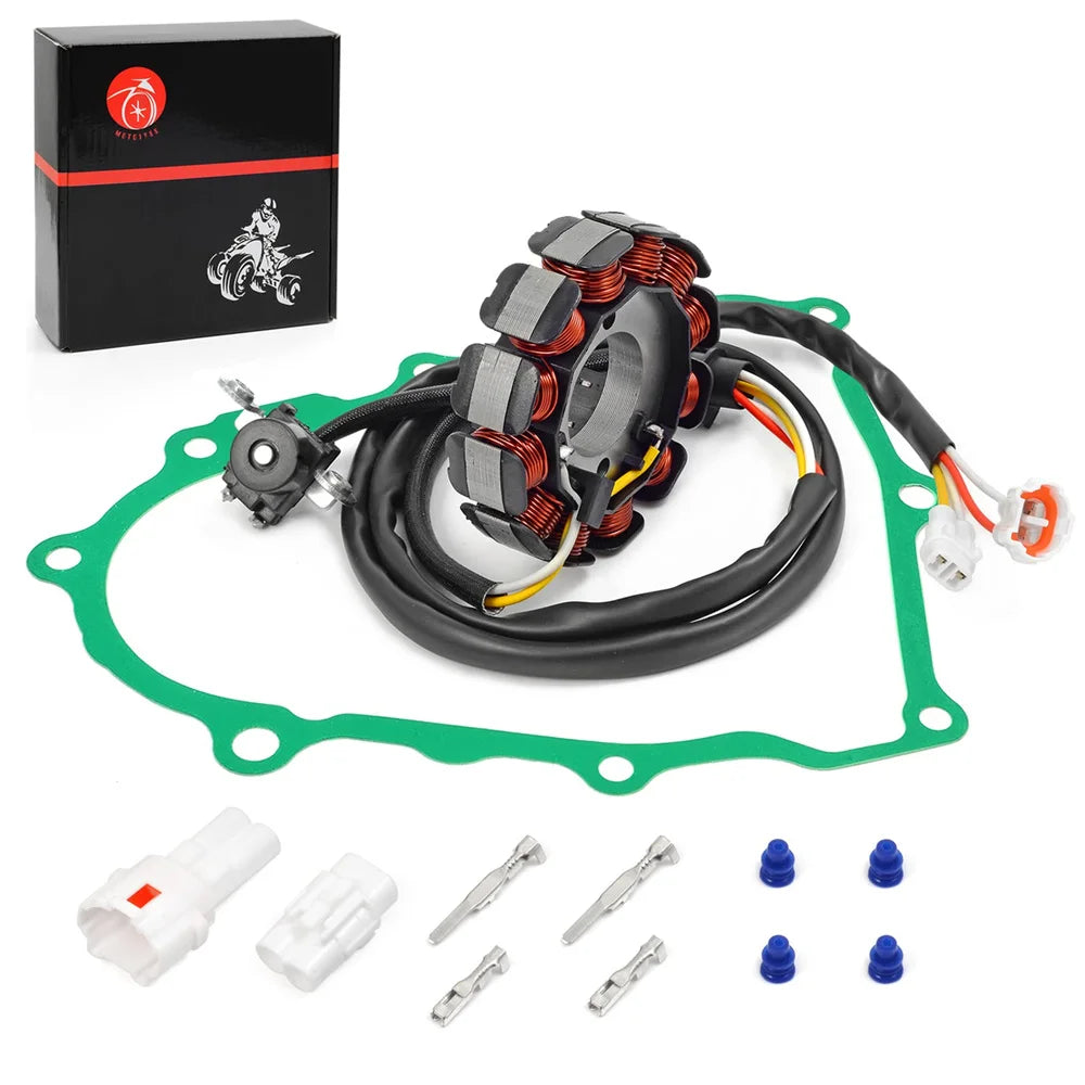 Stator Coil and Gasket For Yamaha YFZ450 2004-2009 5TG-81410-03-00