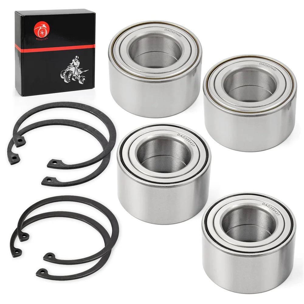 Front and Rear Wheel Bearing Ring Clips for Polaris Sportsman 400 450 500 600 700 - 3514634 3514635