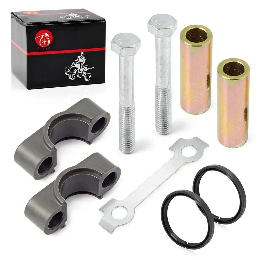 Steering Stem Bushing Seal Collar Bolt Kit for Yamaha Banshee Blaster Grizzly Raptor Warrior YFM YFZ450