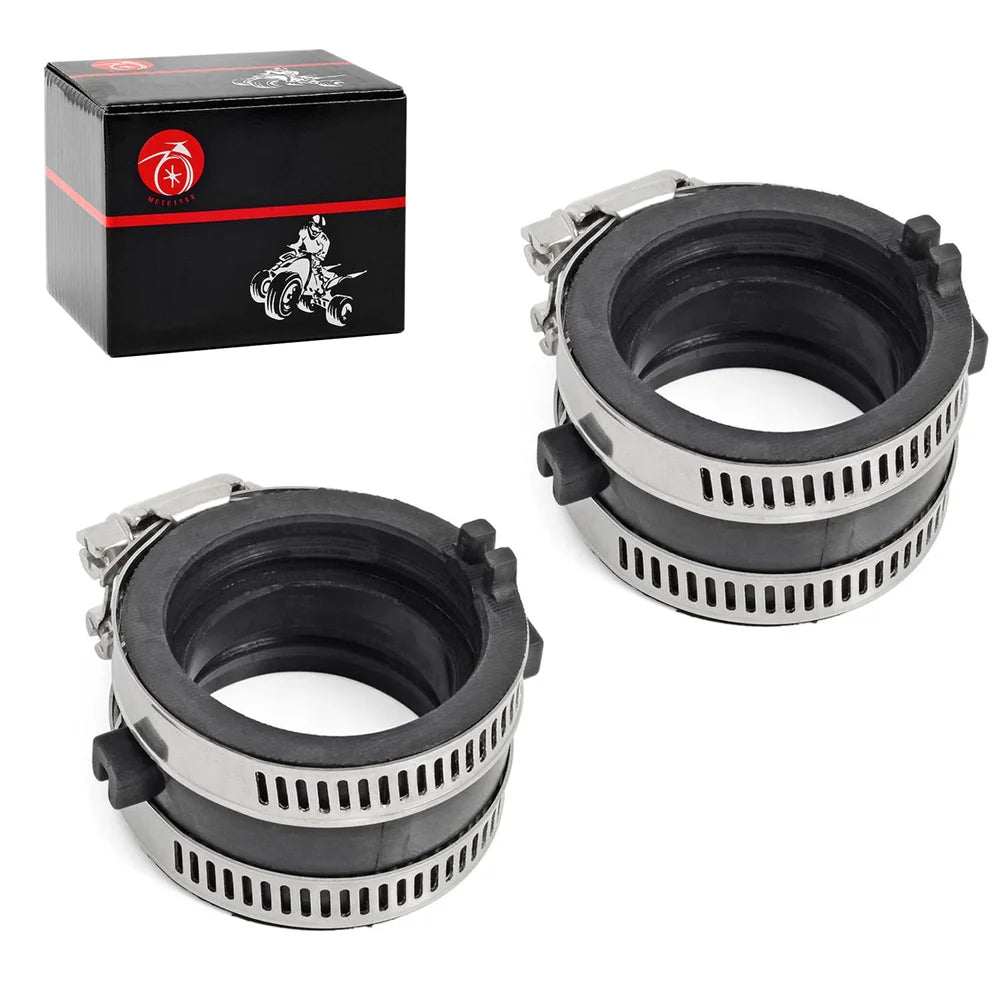 Carburetor Intake Manifold Boots for Honda Shadow VLX 600 VT600 88-98 Spirit 750 VT750DC 01-07 ACE 750 VT750C 98-03