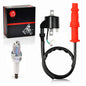Ignition Coil and Spark Plug for Polaris Sportsman 500 1996-2002 Magnum 425 500 Xpedition 425 OEM 3085228 3085227