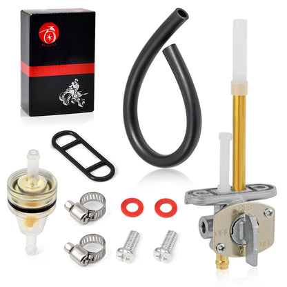 Fuel Valve Petcock Kit For Yamaha Big Bear 350 1987-1999 Kodiak 400 1993-1999 YZ125X YZ250X 2016-2022