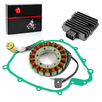 Stator Coil Regulator Rectifier Gasket for Yamaha Grizzly 660 Rhino 660 2002-2008