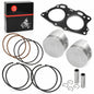 0.50mm Oversize Piston Ring and Cylinder Head Gasket for EZGO EH29C TXT 295cc Gas Golf Cart 1991-2008