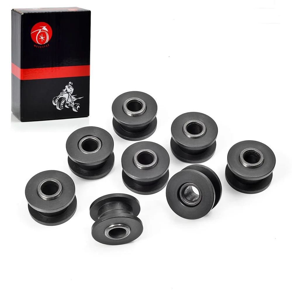 All 4 Absorber Shock Bushing & Bearing Sleeve Kit for Arctic Cat 250 300 400 500 650 700 1998-2006 - 0604-310 0403-028