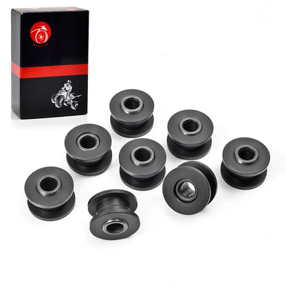 All 4 Absorber Shock Bushing & Bearing Sleeve Kit for Arctic Cat 250 300 400 500 650 700 1998-2006 - 0604-310 0403-028