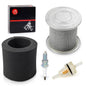 Air Filter Holder Kit with Spark Plug for Honda XR80 XR100 CRF80 CRF100 TRX90 17212-KJ2-003