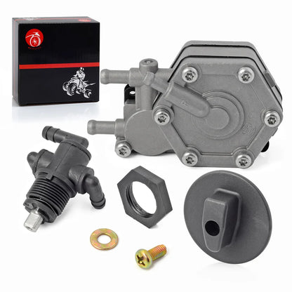 Fuel Tank Petcock Valve 3-Way Knob Nut for Polaris Sportsman Magnum 325 330 335 400 500 Trail Boss Xpedition