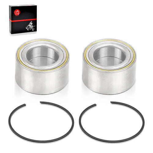 2pcs Front Rear Wheel Bearing and Circlip Kit for Can-Am Maverick X3 MAX Turbo R RR 2017-2023