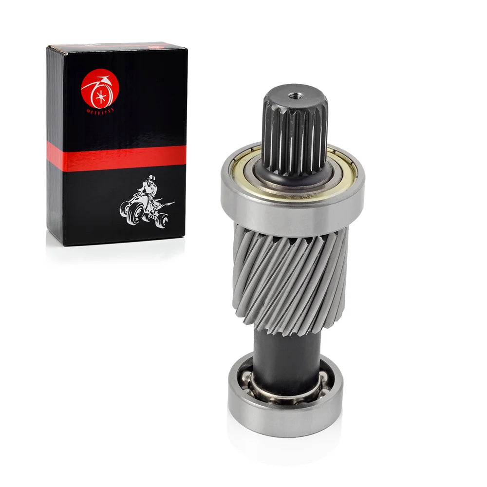Input Shaft With Bearing Kit 21T/19T For EZGO TXT Golf Cart 1988-1990 Electric 1994-up 26926G01 28095G01