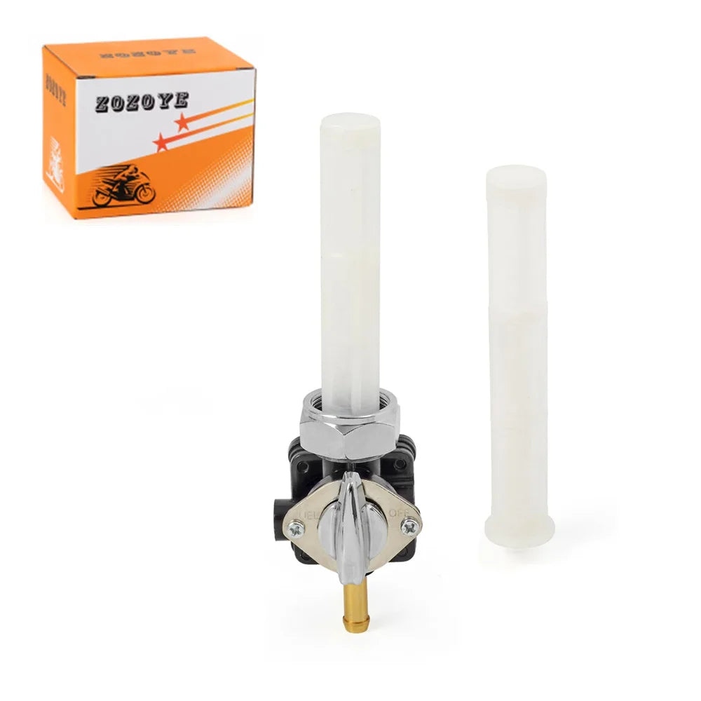 Fuel Valve Petcock 22mm Straight Outlet for Harley Sportster XL 883 XL 1200 Vacuum System