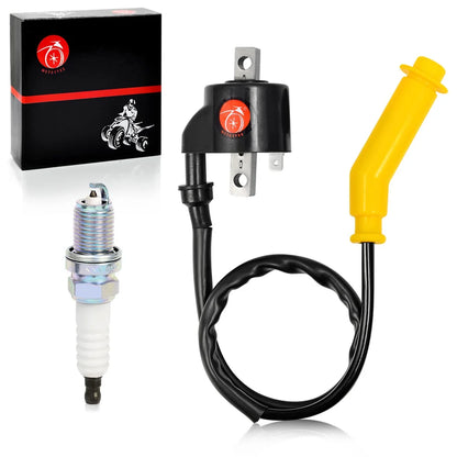 Ignition Coil and Spark Plug for Honda Foreman 500 2005-2011 TRX500 FE FM FPM FPE OEM 30500-HP0-A71