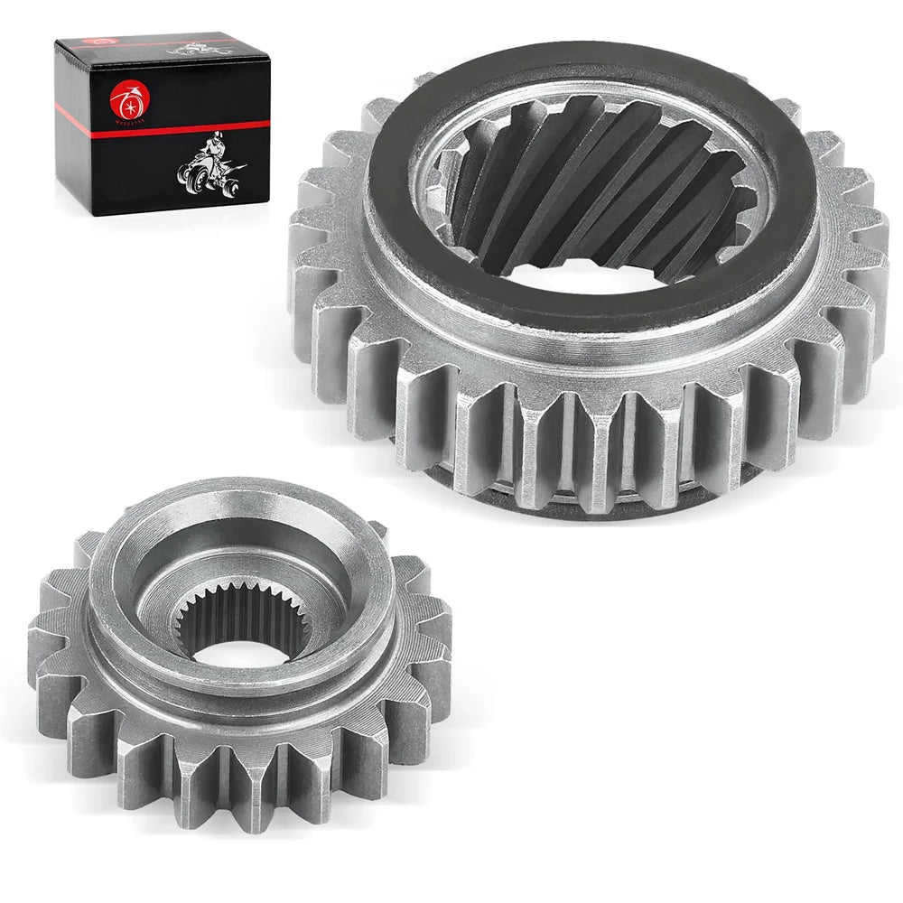 Starter Idler Gear & Motor Gear For Yamaha Virago 700 750 920 1981-1985 - 4X7-15517-00-00 4X7-15511-00-00