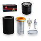Air Filter & Guide Cage Cap Oil Filter Kit For Yamaha Grizzly 350 400 450 Bruin 350 Kodiak 400 Wolverine 350 450 - 5UH-E4458-00-00