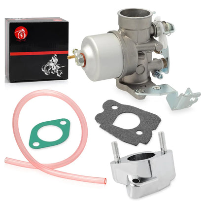 Carburetor and Aluminum Intake Manifold Boot with Gasket for Yamaha Golf Cart G2 G8 G9 G11 1985-1995