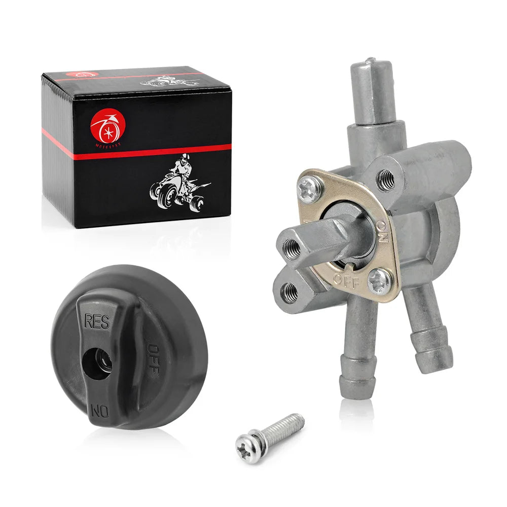 Fuel Petcock Shut Off Valve and Knob for Polaris Sportsman 90 2003-2014 RZR170 2009-2012