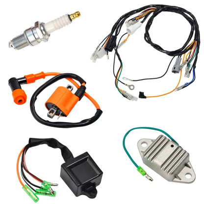 Ignition Coil CDI Regulator Wiring Harness Assembly for Yamaha Blaster 200 YFS200 1997-2001