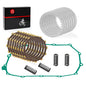 Clutch Friction Plates Kit with Springs and Gasket for Honda Shadow ACE Spirit 750 VT750C VT750CD VT750DC 1998-2003