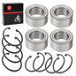 Front Rear Wheel Bearings 44x72x33mm & Ring Clip For Polaris RZR 900 1000 Turbo RS1 XP S 4 2011-2020
