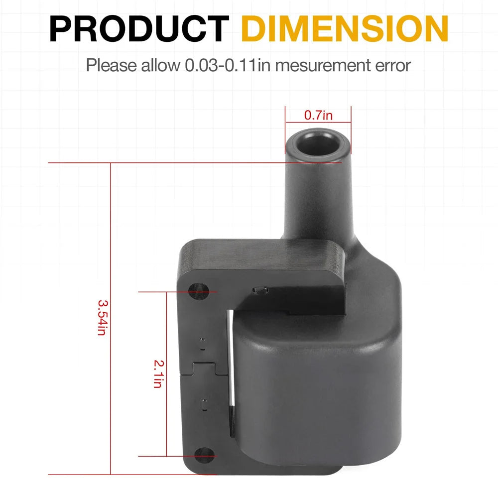 Ignition Coil for Kawasaki Mule PRO-FXT FX FXR 2015-2023 21121-0724