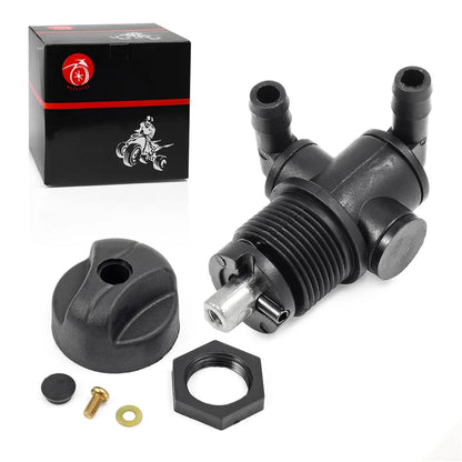 Fuel Tank Valve Petcock 2 Way for Polaris Sportsman 400 500 600 700 Diesel 455 1999-2005 - 7052159 5432559 5432733