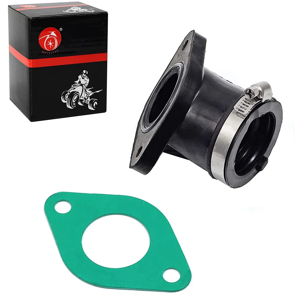 Carburetor Intake Manifold Boot 35mm Gasket for Suzuki LT-F250 LT-F300F QuadRunner KingQuad