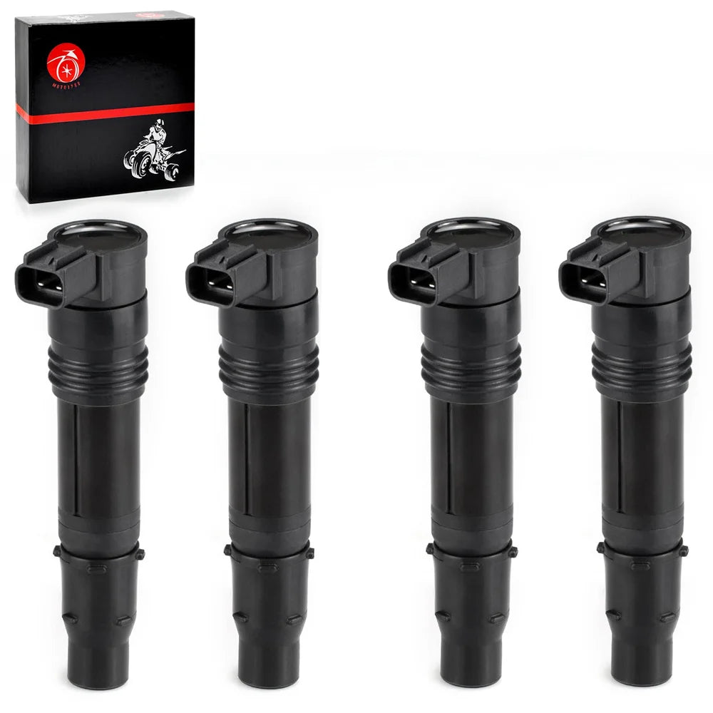 4Pcs Ignition Coils for Kawasaki ZX1400 ZX1000 Ninja ZX-14 ZX-14R ZX-10R Concours 14 2008-2023 21171-0005