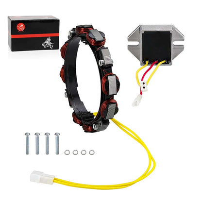 Alternator Stator Coil 2Pin w/Regulator For Briggs & Stratton Engines 10-16 Amp 592830