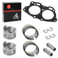 Top End Rebuild Kit Piston Ring Gasket STD EZGO 4 Cycle 350cc EH35C 1996-2008 72504G01
