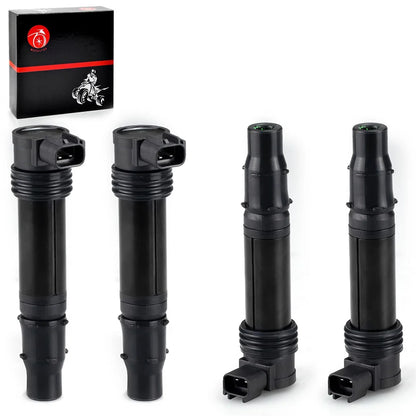 4x Ignition Coils for Kawasaki Ninja ZX600 ZX-6RR ZX-6R 2003-2018 21171-1282 21171-0021